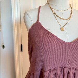 Arula Sawyer Jumpsuit | Mauve | Size 18-20